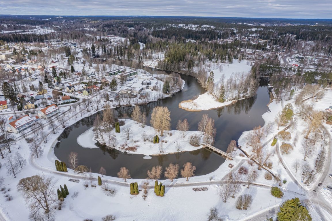 Vy över Pumpviken, Karis