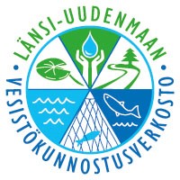 Logo: Länsi-Uudenmaan vesistökunnostusverkosto