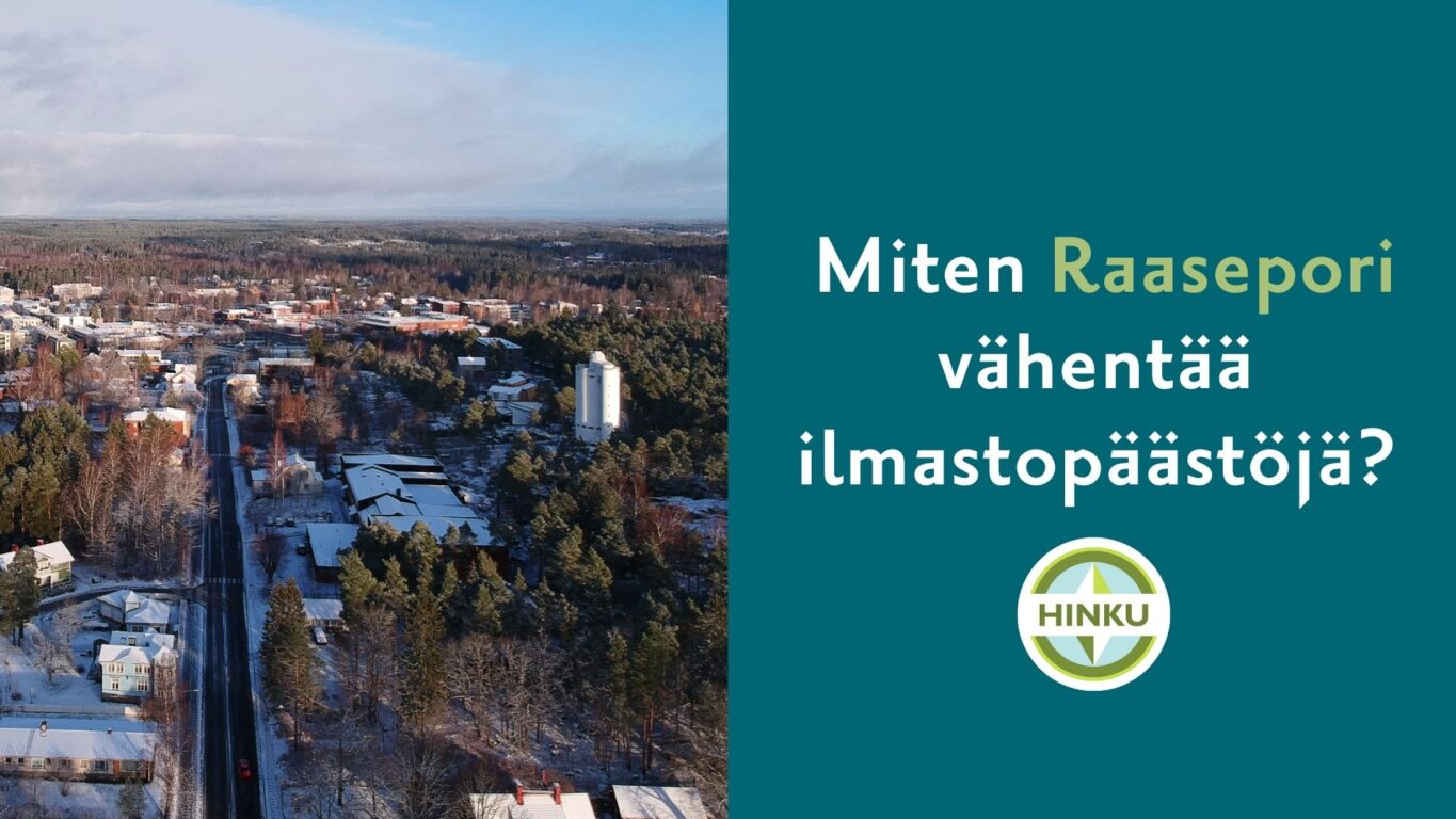 Miten Raasepori vähentää ilmastopäästöjä?